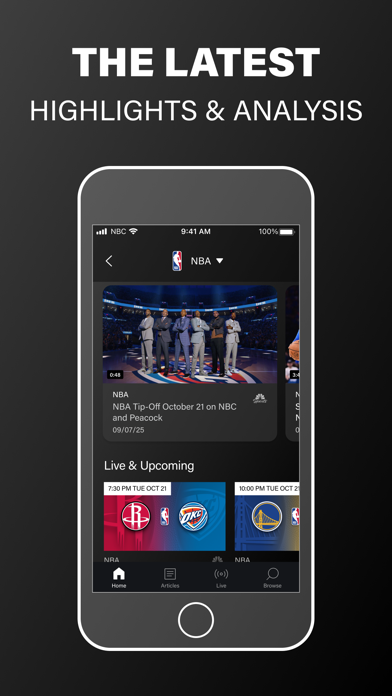 NBC Sports screenshot