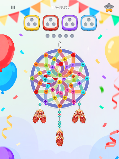 Unscrew Nuts Sort: Pin Puzzle screenshot