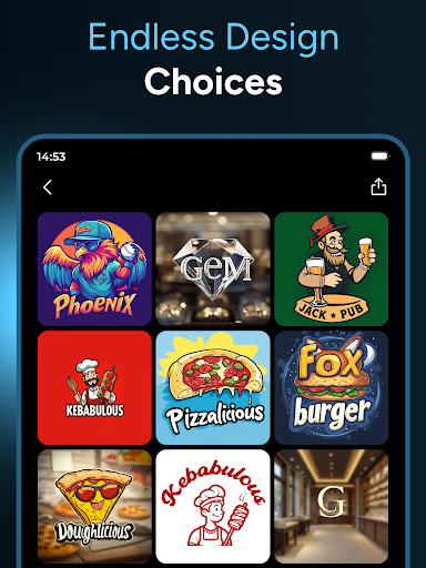 Mark - AI Logo Generator screenshot