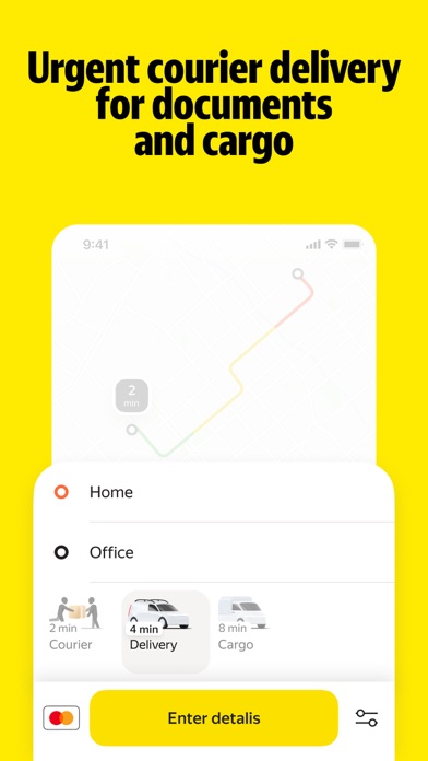 Yandex Go: Taxi Food Delivery screenshot