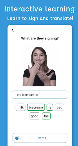 Sign Language ASL Pocket Sign screenshot
