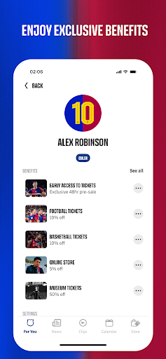 FC Barcelona Official App screenshot