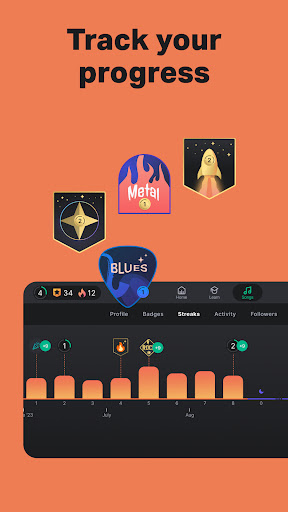 Yousician: Learn Guitar & Bass screenshot