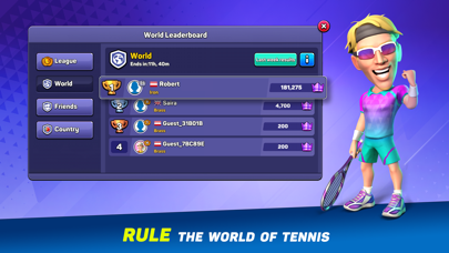 Mini Tennis: Perfect Smash screenshot