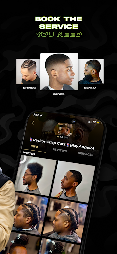theCut: Find & Book Barbers screenshot