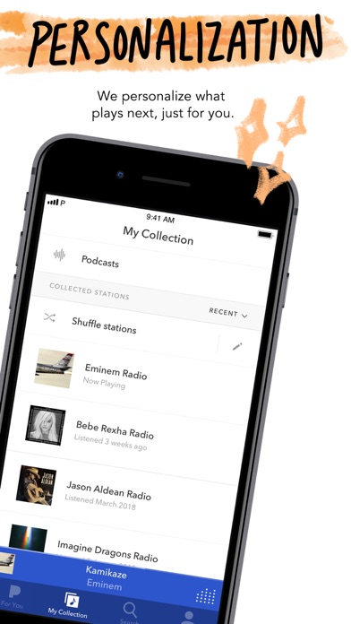 Pandora - Music & Podcasts screenshot