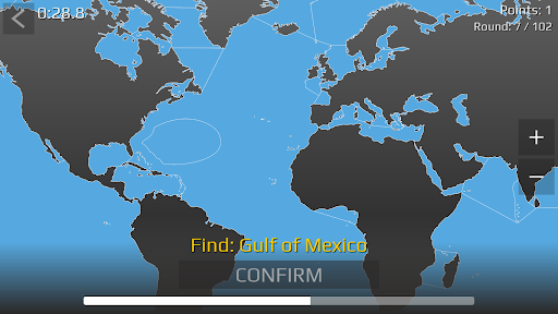 World Map Quiz screenshot