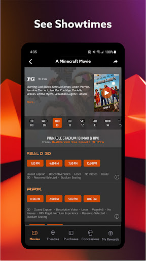 Regal: Tickets and Showtimes screenshot