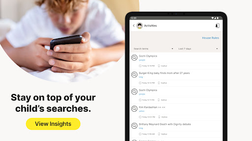 Norton Family Parental Control screenshot