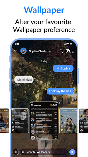 Messages : SMS & Private Chat screenshot