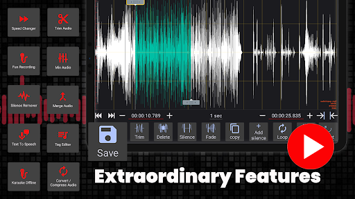 AudioLab Audio Editor Recorder screenshot