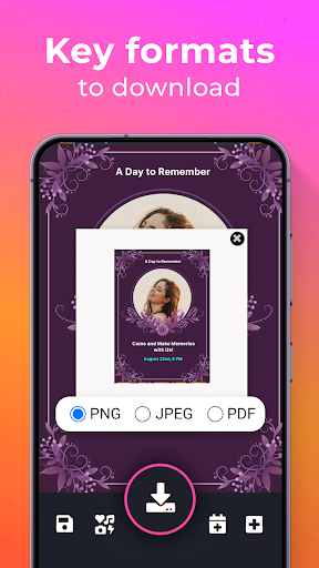 Birthday Invitation Card Maker screenshot