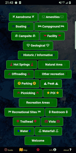 BLM Public Lands Map Guide USA screenshot