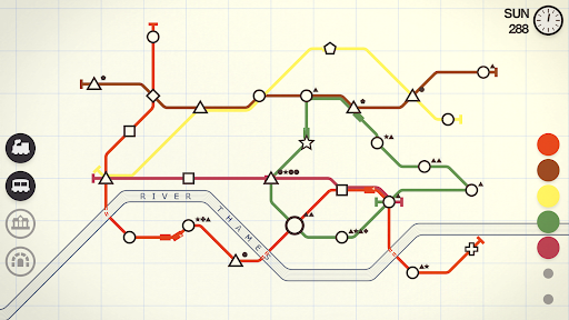 Mini Metro screenshot