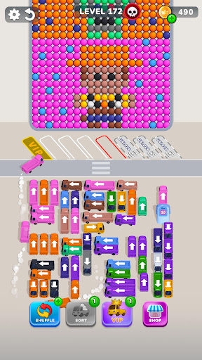 Bubble Bus: Parking Jam Puzzle screenshot