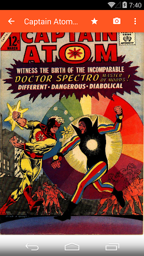 Astonishing Comic Reader screenshot