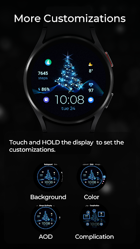 TVV Christmas 2 Watch Face screenshot