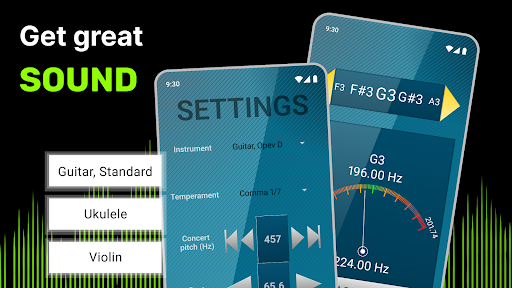 Perfect Guitar Tuner screenshot