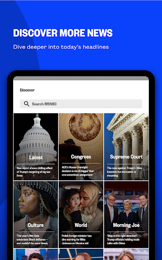 MSNBC: Watch Live & Analysis screenshot