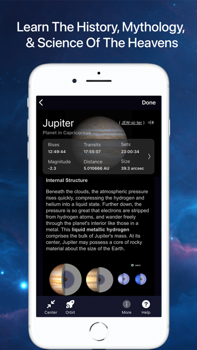 SkySafari 7 Plus screenshot