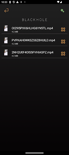 BlackHole screenshot