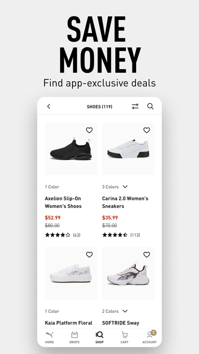 PUMA | Clothes & Shoes App screenshot