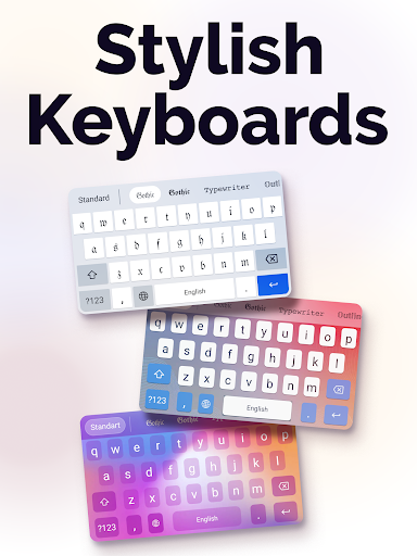 Fonts Art: Cute Keyboard Font screenshot
