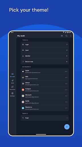 Bitwarden Password Manager screenshot