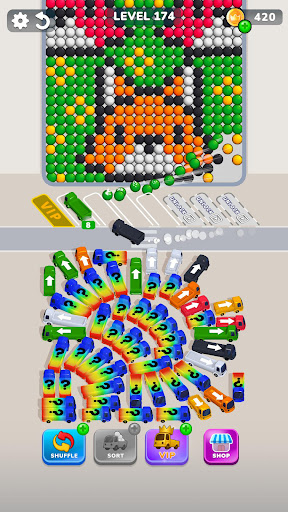 Bubble Bus: Parking Jam Puzzle screenshot