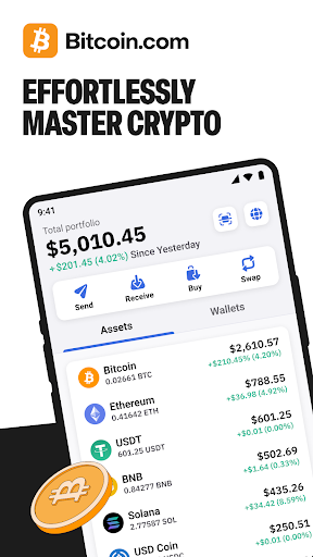 Bitcoin.com Wallet: Buy, Sell screenshot