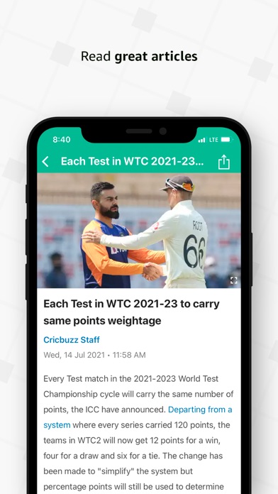 Cricbuzz - Live Cricket Scores screenshot