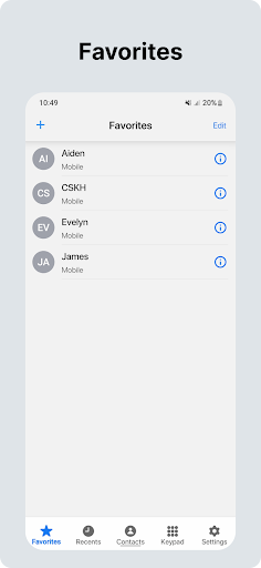 Phone by Grice screenshot