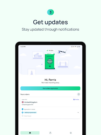 iVisa: ETA, eVisa, NZeTA, Visa screenshot