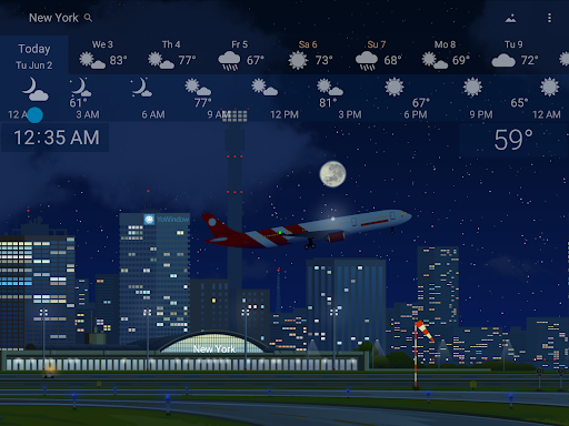 YoWindow Weather and wallpaper screenshot