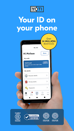 Yoti - your digital identity screenshot