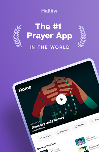 Hallow: Prayer & Meditation screenshot