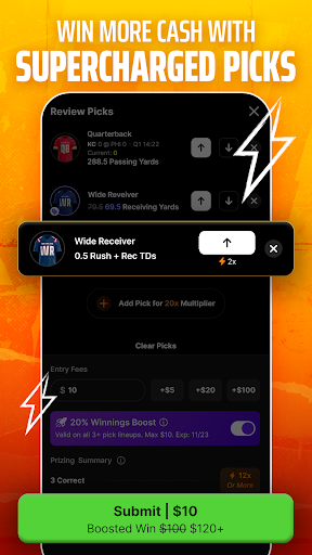 DraftKings Pick6: Fantasy Game screenshot