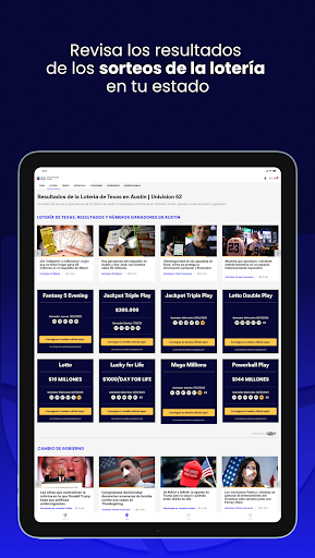 Univision Noticias screenshot