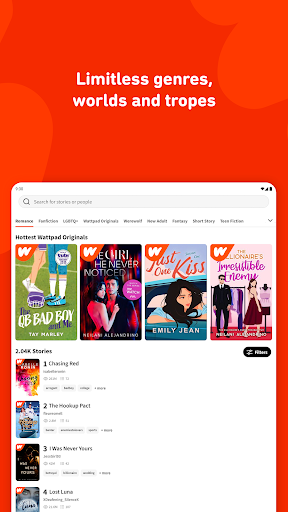 Wattpad - Read & Write Stories screenshot