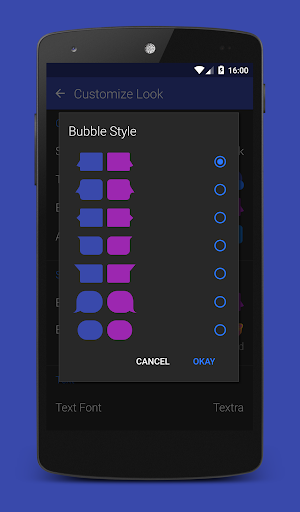 Textra SMS screenshot