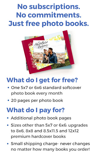 FreePrints Photobooks screenshot