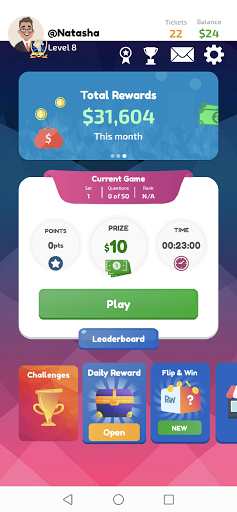 Play and Win-Win Cash Prizes! screenshot