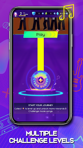 Cyber Surfer : Rhythm Odyssey screenshot