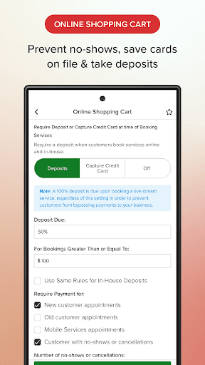 Vagaro Pro screenshot