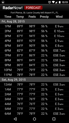 RadarNow! ® screenshot