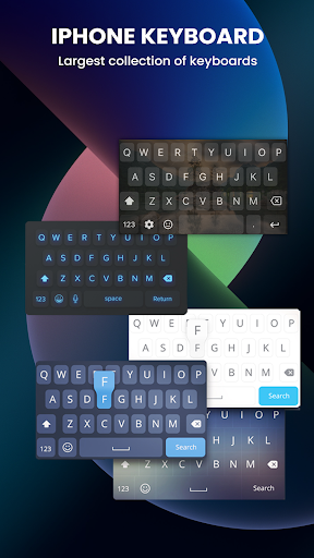 iPhone Keyboard screenshot