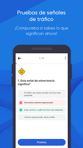 DMV Prueba de Práctica 2024 screenshot