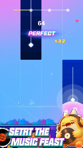 Beat Notes Cyber Music Game screenshot