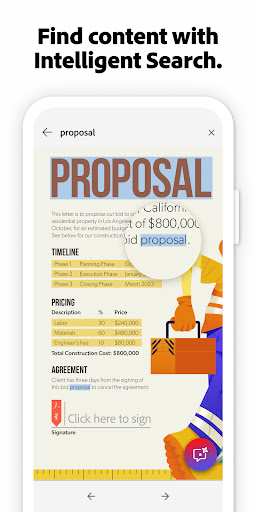 Adobe Scan AI PDF Scanner, OCR screenshot