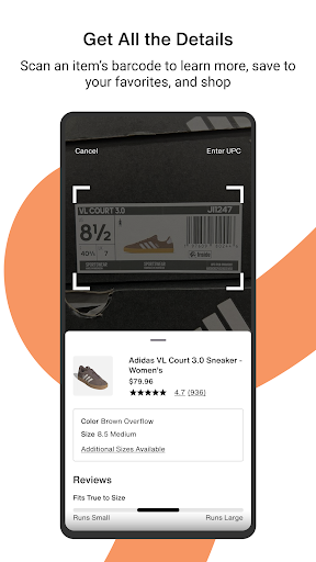 DSW Designer Shoe Warehouse screenshot